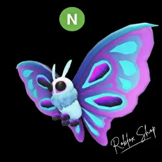 Neon Moonlight Moth