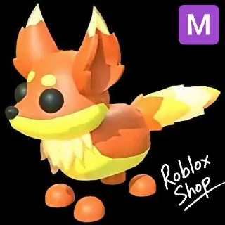 Mega No Pot Flaming Fox