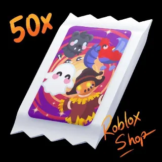 50x Halloween 2024 Sticker Pack