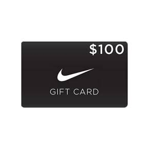 nike $105 value gift cards 2 x $50 and a bonus $5 card