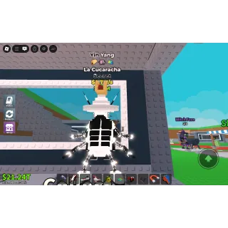 La cucuacha 8.7m/sec  first time BTW 