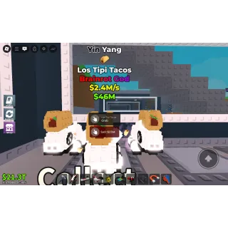 Los tipi tacos 2.4m/ sec first time btw