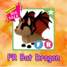 FR bat dragon adopt me roblox - Adopt Me Game Item - Gameflip