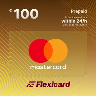 MasterCard Prepaid Gift Card 100 EUR | Flexicard