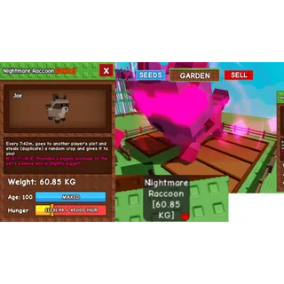 Nightmare Raccoon (60.85kg)