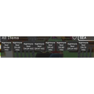 8-MAX CAPPED NIGHTMARE SEAL (8%)