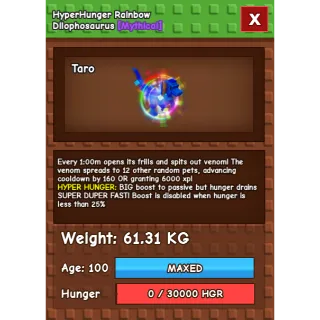 HYPER HUNGER RBH DILO (61.31KG)