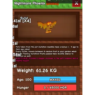 NIGHTMARE PHOENIX (61.26KG)