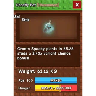 Ghostly Bat (61.12kg)