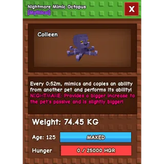 Titan Nightmare Mimic (74.45kg)