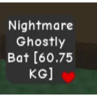 NIGHTMARE ghostly bat (60.75kg)