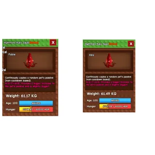 2-Nightmare Ruby SQUID (61.17kg+61.49kg)