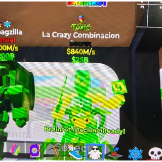 $840M/s (toxic) La crazy combinacion