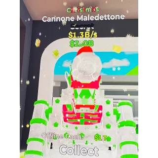 1.3B/s Christmas cannone maledettone