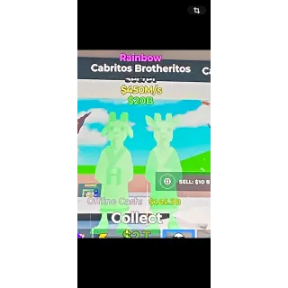 450M/s rainbow cabritos brotheritos