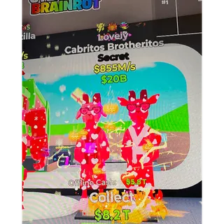 $855M/s steal the brainrot Fortnite 