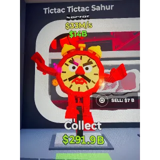 $33M/s tic tac sahur