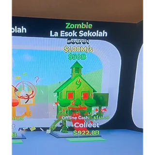 $100M/s La esok sekolah (zombie) rebirth