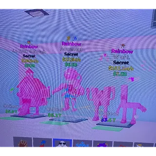 (3x Rainbow) steal the brainrot fort