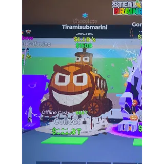 $1.1B/s (chocolate) Tiramisubmarini 