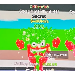 Rare 480M/s Christmas spaghetti