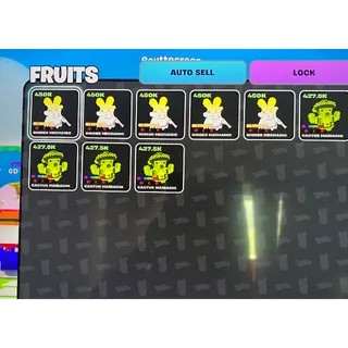 (5) 450K (4) 427K fruits vs brainrot