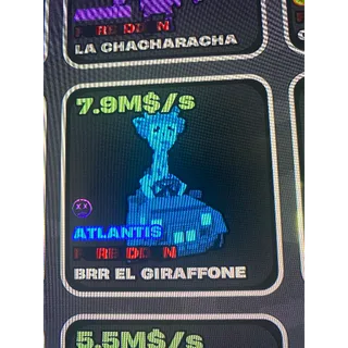 Brr el giraffone fruits vs brainrots