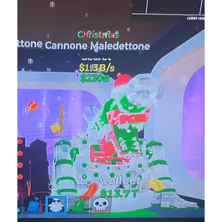 $1.3B/s Christmas cannone Fortnite 