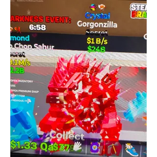 $1B/s Gorgonzilla (Crystal) 