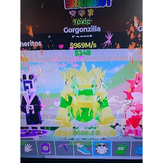 $969M/s (toxic) gorgonzilla fortnite