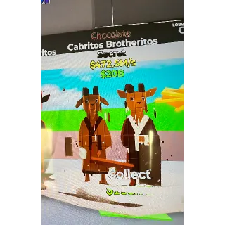 $472M/s chocolate cabritos brothers