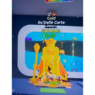 $179M/s Re delle carte (gold) stb
