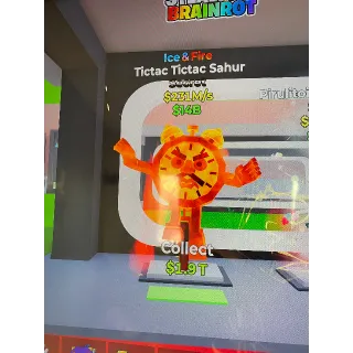 $231M/s ice & fire tic tac sahur 