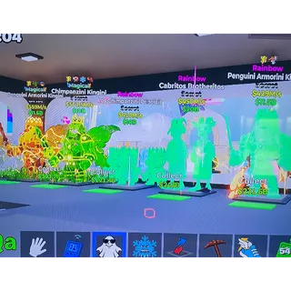 (5x machine items) Rainbow & Magical