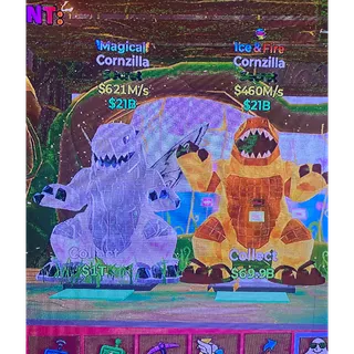 (2x) Cornzilla-Magical/ice&fire 