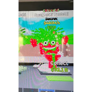 $480M/s Christmas spaghetti tualetti