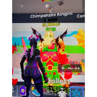 150Ms Chimpanzini kingini Fortnite 