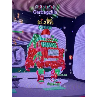 $1.2B/s Christmas garbagzilla fort