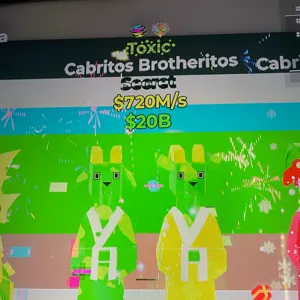 $720M/s cabritos brother