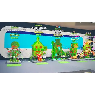 (5x zombie) steal the brainrot Fortnite