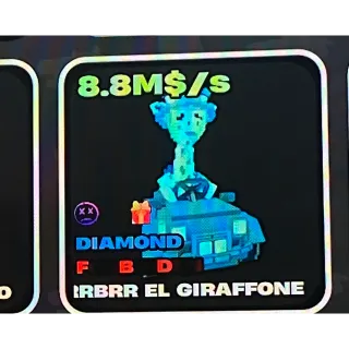 8.8M/s Brrrbrrr el giraffone Diamond