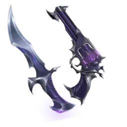 PURPLE STRIFE SET (GUN AND KNIFE) And Purple strife Gun - MURDERERS VS SHERIFFS DUELS/ MVSD