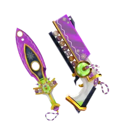 Purple Ornament Set