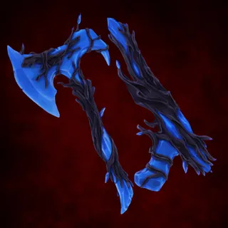 BLUE WILLOW SET, RED AND PURPLE STRIFE SET
