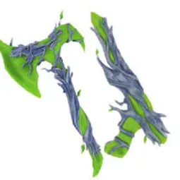 GREEN WILLOW SET (GUN AND AXE) - MURDERERS VS SHERIFFS DUELS / MVSD