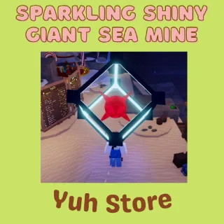 Sparkling Shiny Giant Sea Mine Fisch