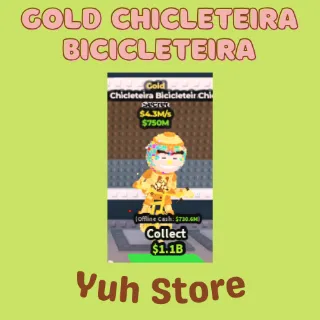 Gold Chicleteira Bicicleteira