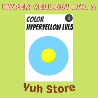 Hyper Yellow Lvl 5 Jailbreak