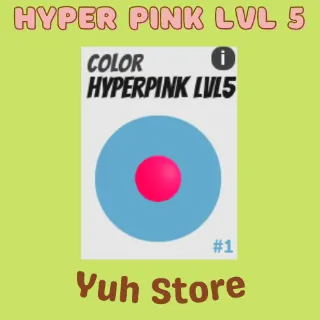 Hyper Pink Lvl 5 Jailbreak