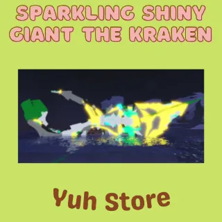 Sparkling Shiny Giant The Kraken Fisch